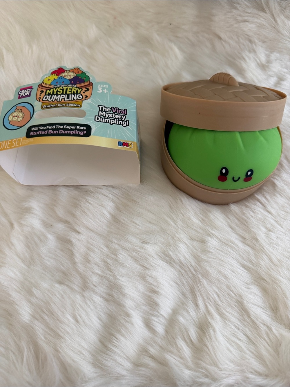 RMS Mystery Dumpling Stuffed Bun Toy - Green